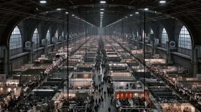 Цех с мостовыми кранами